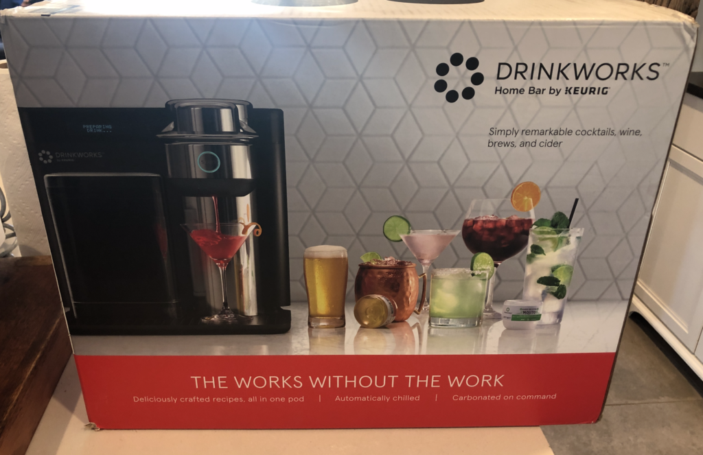  Drinkworks Home Bar Pro by Keurig, Single-Serve, Pod